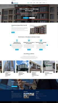 Изработване на уебсайт за строителна фирма Йони Стил 08