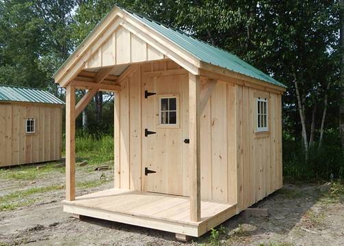 Изграждане на навес