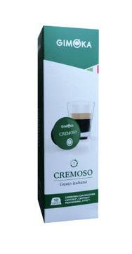Капсули за кафе Gimoka Cremoso 10 бр. система Caffitaly