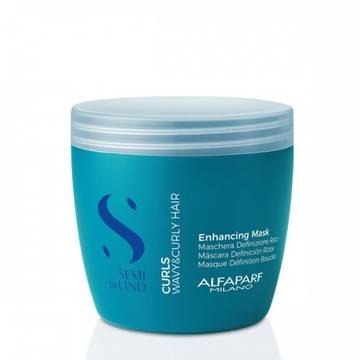 ПОДХРАНВАЩА МАСКА ЗА КЪДРАВА И ВЪЛНИСТА КОСА ALFAPARF SEMI DI LINO CURLS ENHANCING MASK 500ML