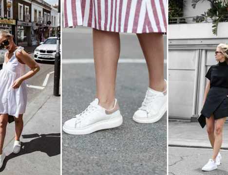 Хитри начини за почистване на бели обувки