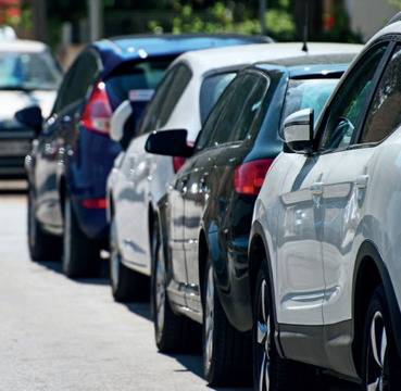 Управление на трафика на открит паркинг и в промишлени зони