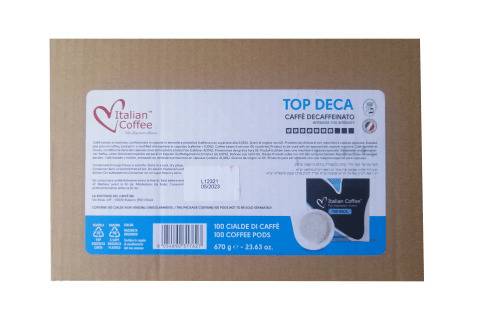 Кафе на филтър дози Italian Coffee без кофеин 100 бр. Ese 44 мм