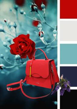 Законите на стила: какво да носите с червена чанта