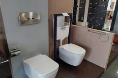 Монтаж на вградено казанче, конзолни инсталации