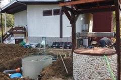 Пречиствателната станция пази водата в кладенеца от замърсяване