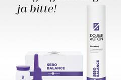 Терапия против омазняване на скалпа Hair Company Professional SEBO BALANCE (шампоан 250мл +ампули 10x10ml)