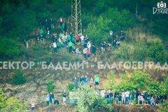 Фенове на Пирин гледаха мача срещу Лудогорец от сектор „Бадеми“