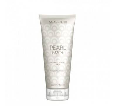 SELECTIVE PROFESSIONAL PEARL SUBLIME ULTIMATE LUXURY BALSAM БАЛСАМ ЗА ЛУКСОЗЕН БЛЯСЪК НА РУСА КОСА 200ml