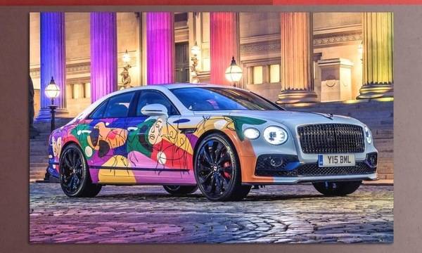 Картини пана за стена от 1 част с красиви, мощни и бързи автомобили