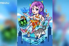 Meizu 18X аватар: Първото NFT цифрово изображение в индустрията за мобилни телефони