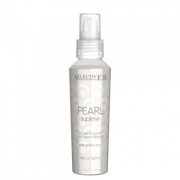 SELECTIVE PROFESSIONAL PEARL SUBLIME ULTIMATE LUXURY LIGHT SENSATION SPRAY СПРЕЙ ЗА ЛУКСОЗЕН БЛЯСЪК НА РУСА КОСА 100ML