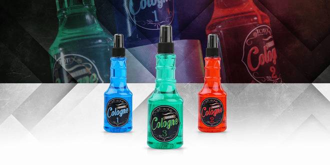 TOTEX AFTER SHAVE LOTION COLOGNE PROFESSIONAL BARBER CARE Бръснарски одеколон 3 ралични аромата 250ml