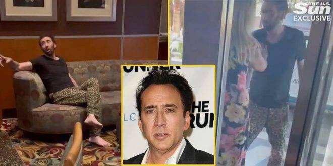 Изгониха Никълъс Кейдж от луксозен ресторант пиян и без обувки, помислили го за скитник (Видео)