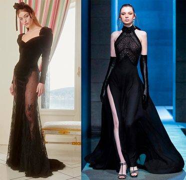 Вечерни Черни Рокли Тенденции 2022