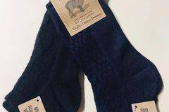 Малена – магазин за сиви дамски вълнени чорапи над глезен женски фини чорапи от вълна