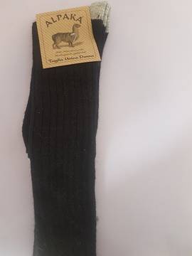 Малена – магазин за дамски три четвърти вълнени чорапи италиански 3 4ти чорапи от вълна алпака