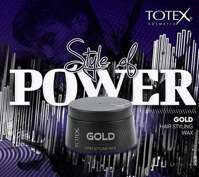 Totex Hair Styling Wax Gold Вакса за коса 150 ml