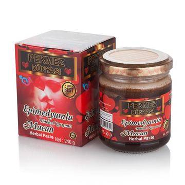 Epimedyumlu Macun Натурален сексуален стимулант Епимедиум Маджун Оригинален Турция 240гр.