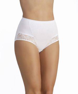 Малена – магазин за италиански женски памучни бикини с висока талия дълбока памучна бикина голям размер