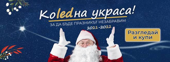 Коледна и новогодишна украса 2021-2022