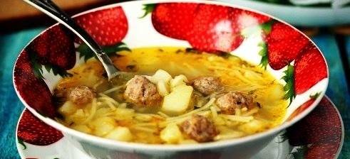 Супа топечта от вермичели