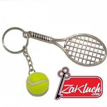 Тенис ракета с топче – метална