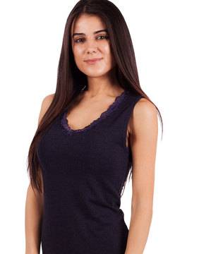 Малена – магазин за дамски вълнен потник с широки презрамки вълнени потници широки размери