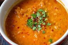 Здравословна и лесна за плриготвяне супа с леща и булгур