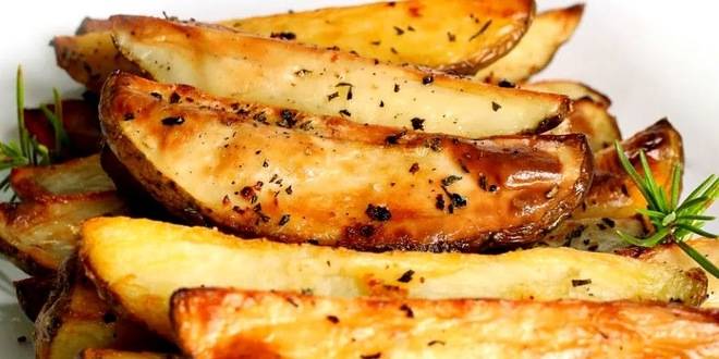 Печени картофи на фурна по селски