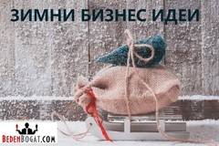 Бизнес идеи за зимата – печелете, докато вали сняг