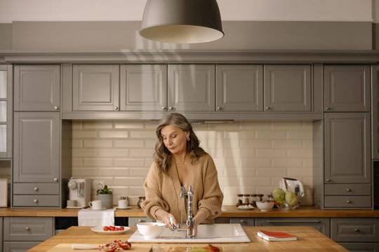 Защо да изберем кухня в сиво