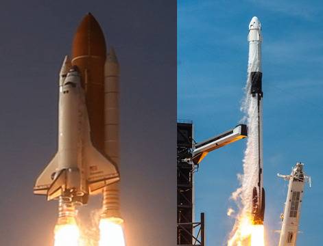 Защо Фалкън успя там, където совалката на НАСА се провали?