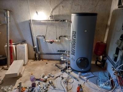 Монтаж на бойлер