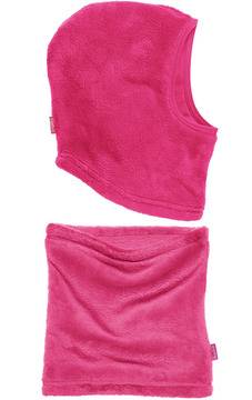 Детски шал и шапка Pink