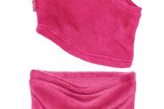 Детски шал и шапка Pink