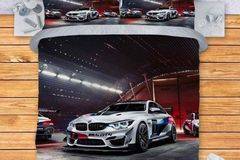 Единичен комплект спално бельо – Спортен модел BMW M4. Модел – 002-024-1