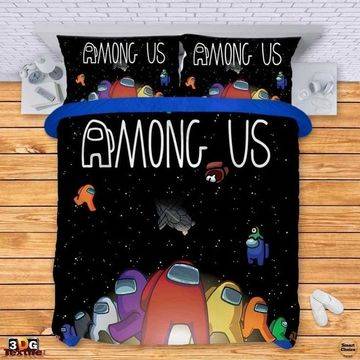 Единичен комплект спално бельо – За фенове на Among Us 2. Модел – 002-481-1