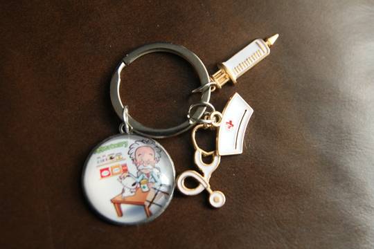 Подарък за ветеринар, ключодържател