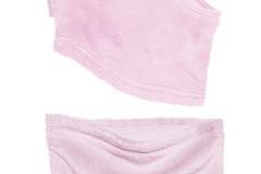 Детски шал и шапка Light Pink