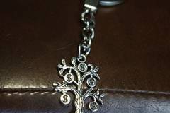 Дървото на парите – ключодържател с едно лице, на който има долари