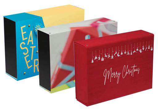 Готови луксозни кутии с магнитно затваряне