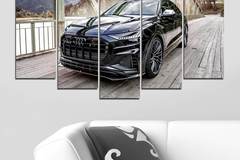 Декоративно пано – картина за стена от 5 части – Audi SQ8 – 2021. HD-5070 – Smart Choice