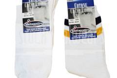 Малена – магазин за бели памучни мъжки чорапи Сантагостино бели мъжки дълги чорапи