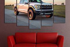 Декоративно пано – картина за стена от 5 части – Hennessey Ford VelociRaptor 600. HD-5071 – Smart Choice