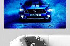 Картина пано за стена от 1 част – Ford Mustang – face. HD-5074-1 – Smart Choice