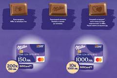 Спечелете 10 карти по 1000 лв. и 200 карти по 150 лв. от Milka