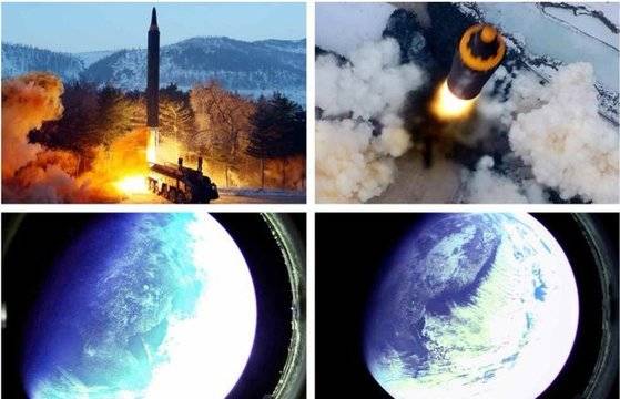 Северна Корея изстреля балистична ракета в космоса и показа снимки на Земята от 2 000 км. височина