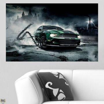 Картина пано за стена от 1 част – Неудържимият Ford Mustang Shelby GT500. HD-5078-1 – Smart Choice