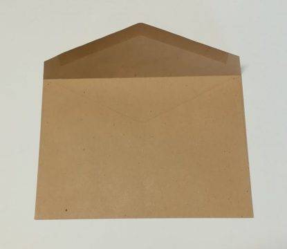 Пощенски плик крафт C6